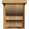 Ekena Millwork Ridgewood Rough Sawn Corbel w/Backplate, Western Red Cedar, 8"W x 10"D x 10"H COR08X10X10RID01RWR - alternate 2